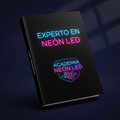 Mockup Libro Experto en Neón Led